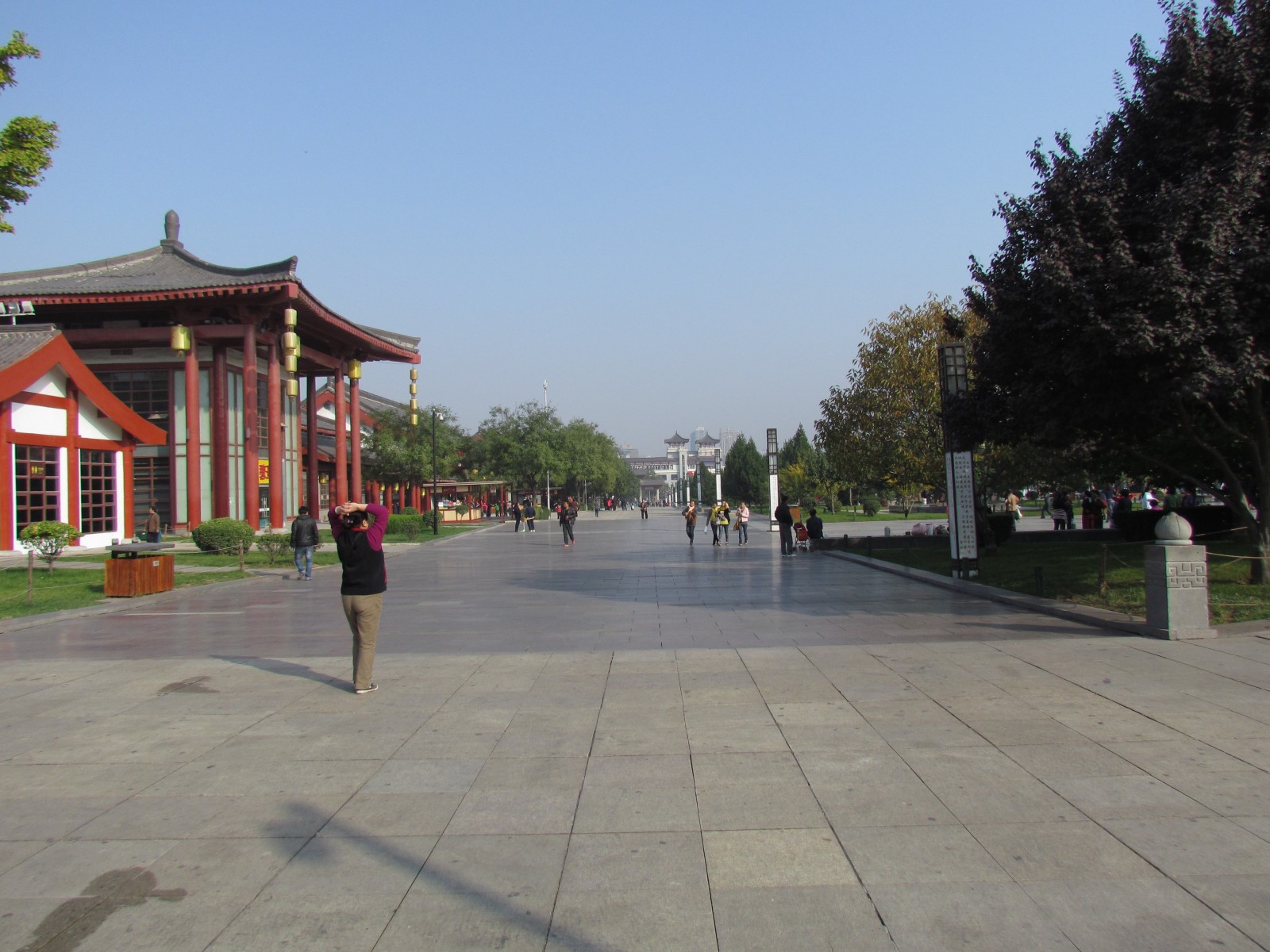 Xi'an - Near Giant Wild Goose pagoda