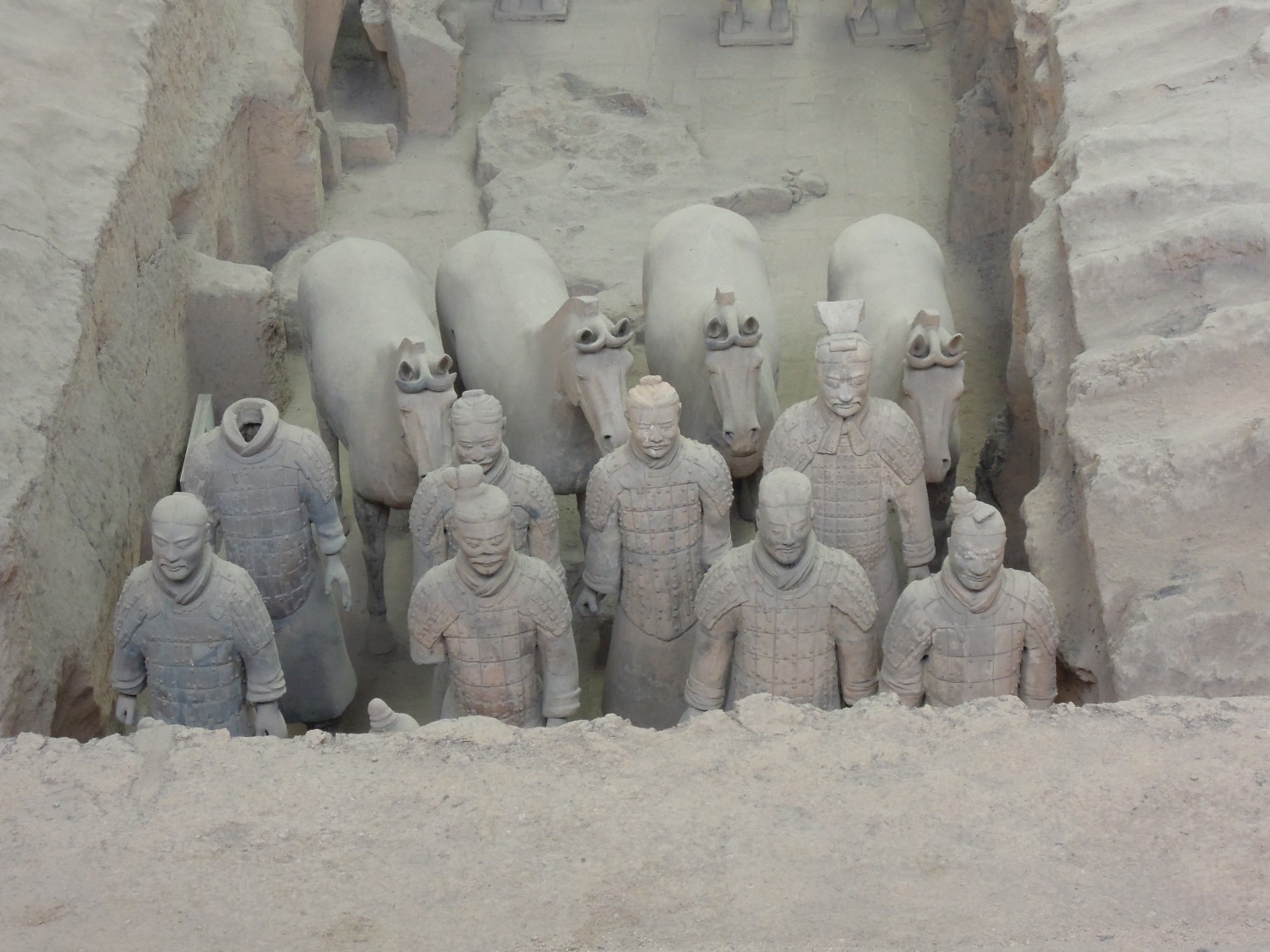 Near Xi'an - Terracota army complex