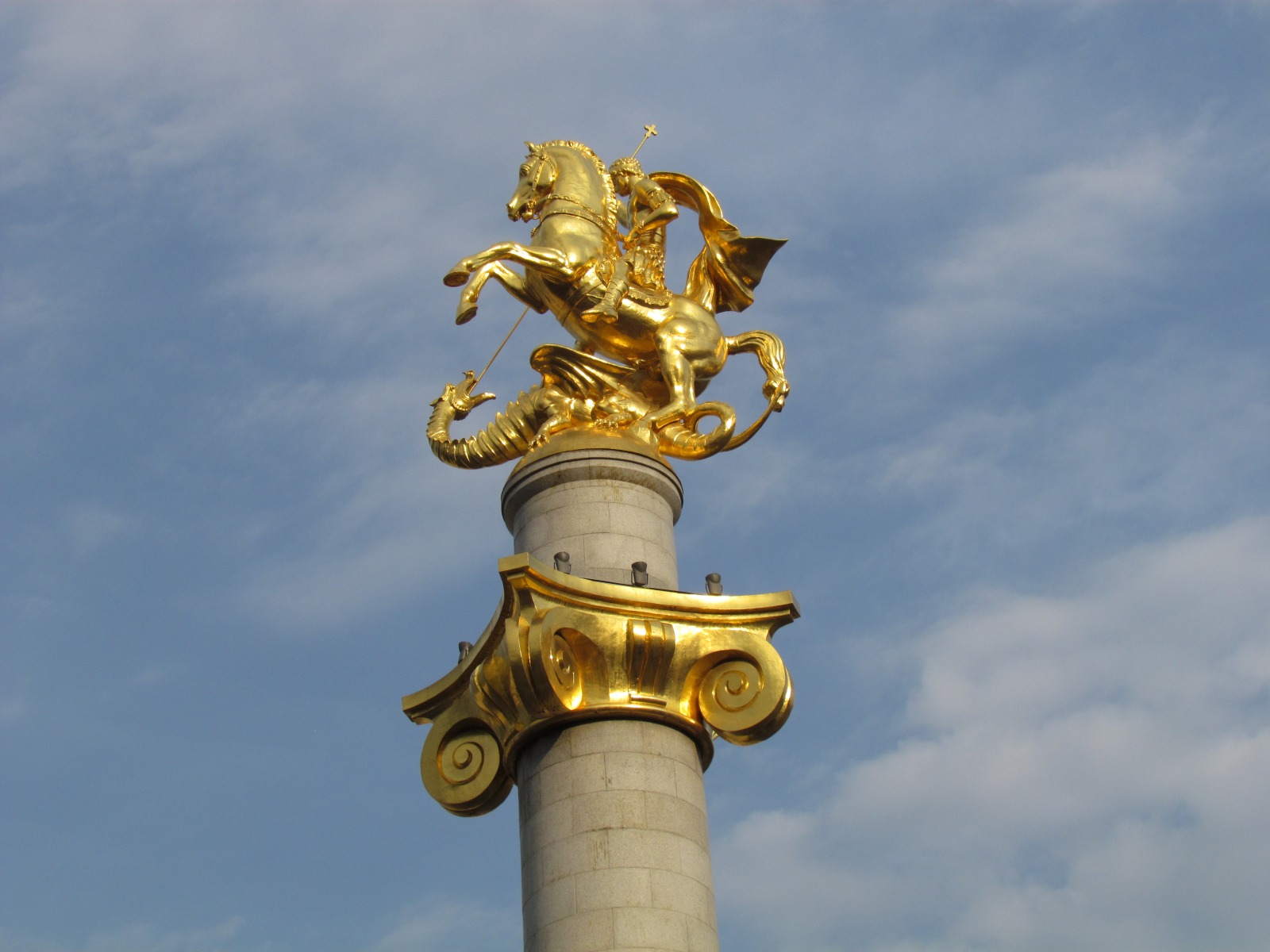 Tbilisi - Statue of St.George