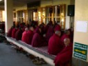 McLeod Ganj - Dalailama's residence - Tibetan monks