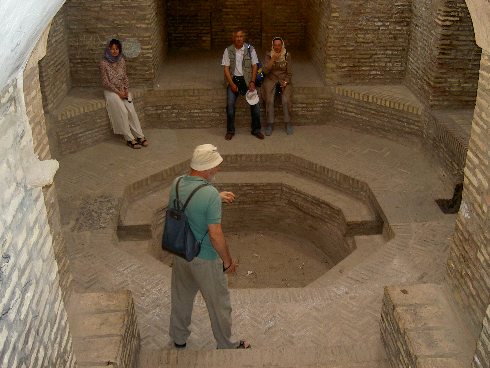 Yazd - Friday mosque - Underground water basin