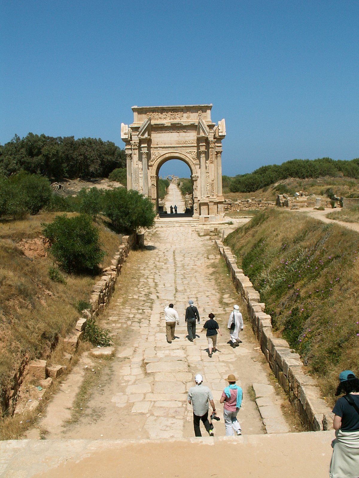 Leptis Magna - Arch of Septimus Severus