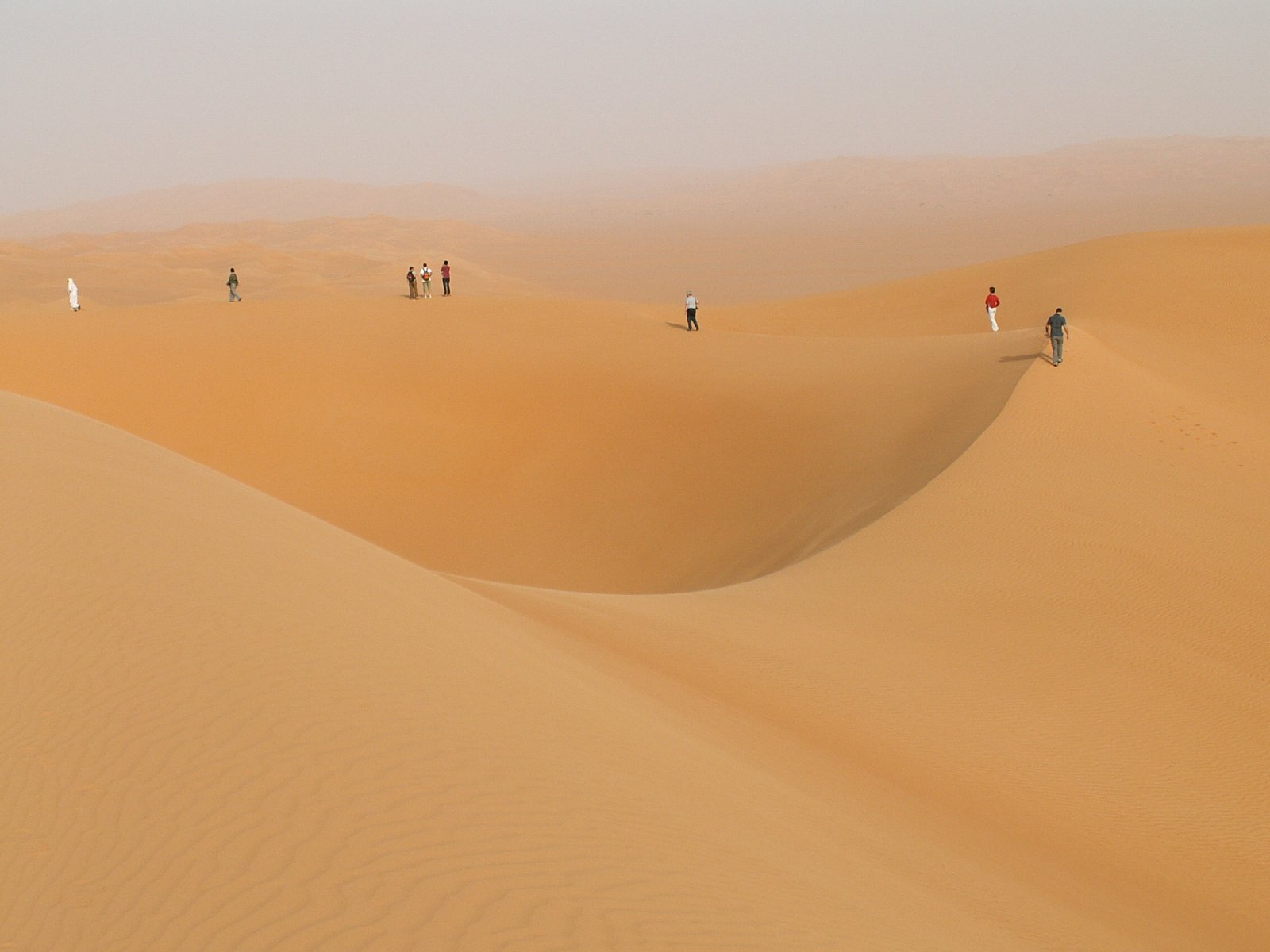 Ramlat Assayef - Sand dunes