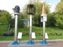 Tushino reservoir - Navy Museum - Retractable submarine devices