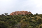 Between Windhoek and Rehoboth - Rock formations
