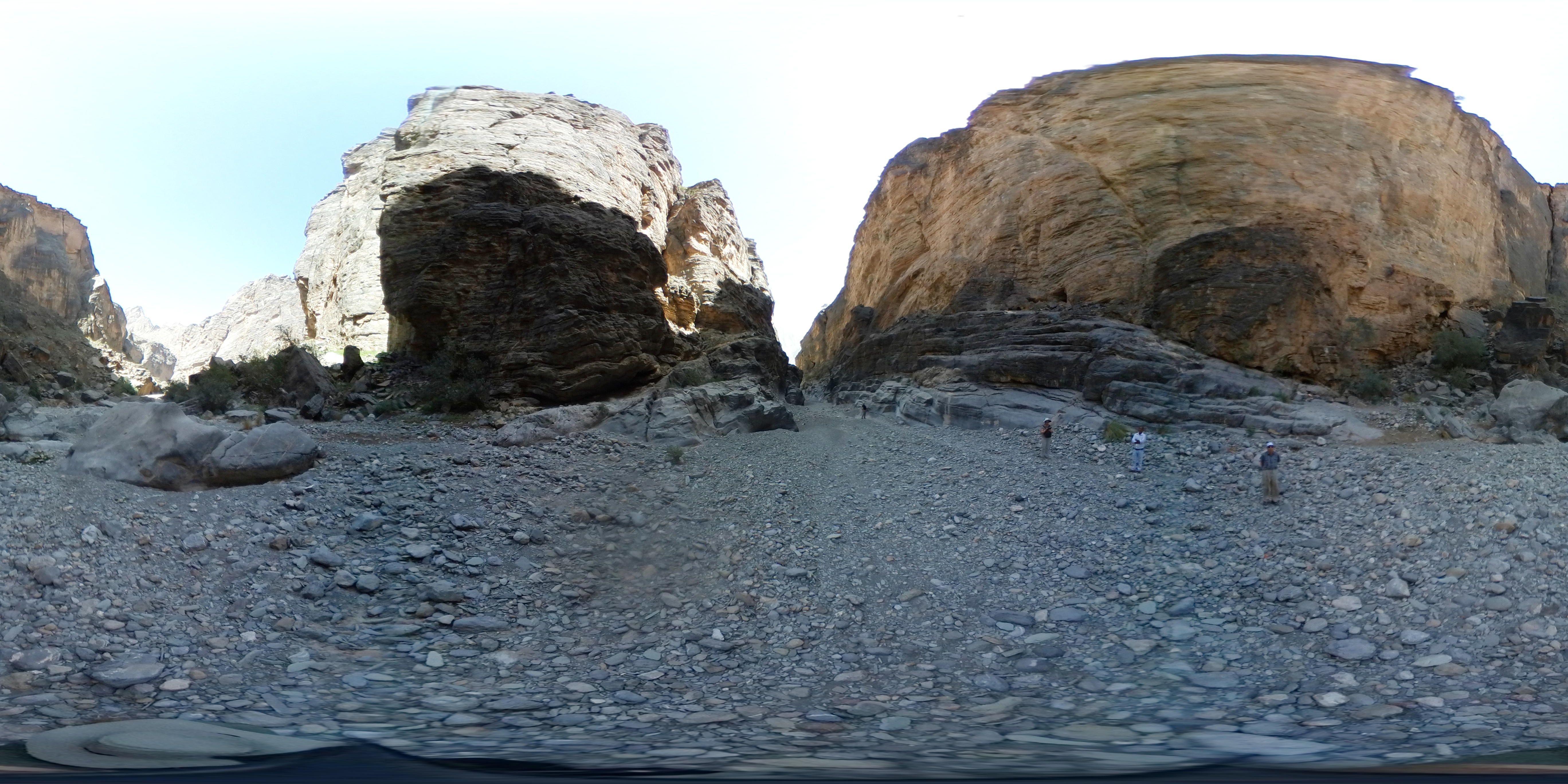 Wadi Bani Awf - Little Snake Valley - 360° panorama