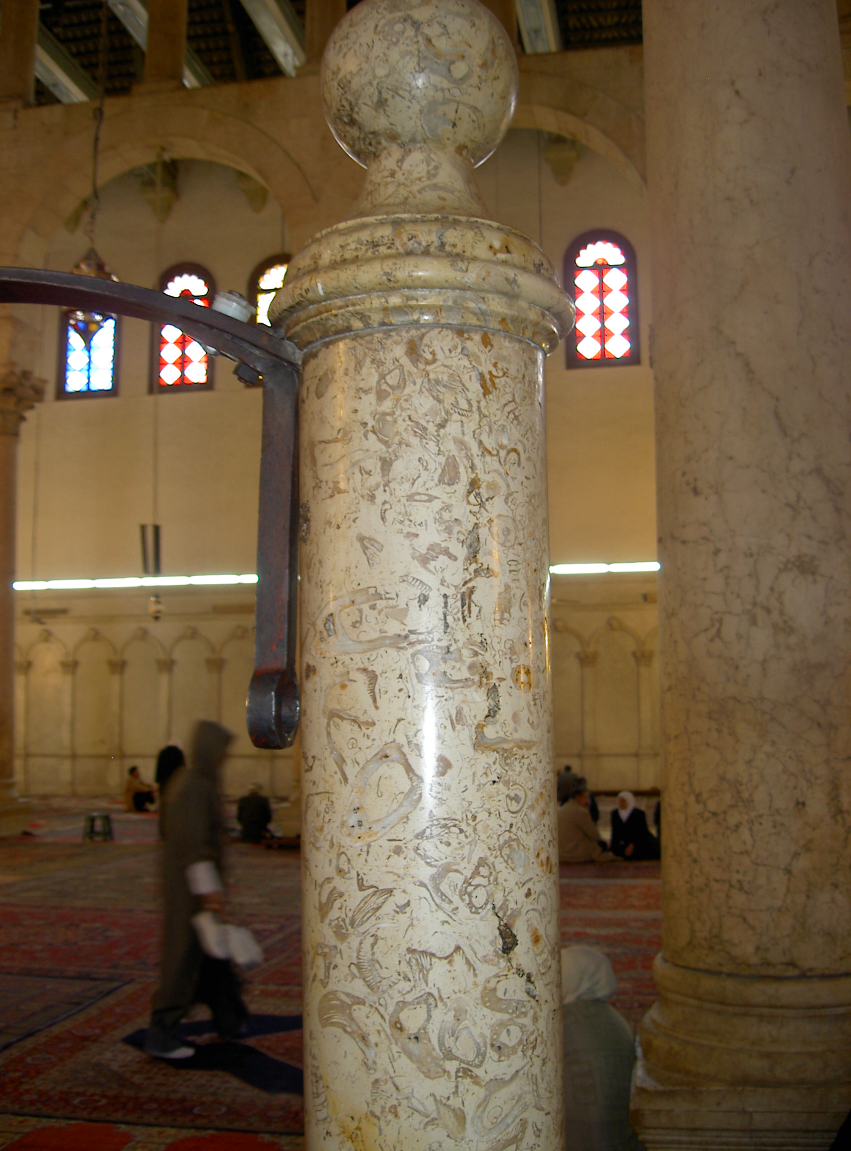 Damascus - Umayyad mosq - Fossiles