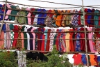 Uganda - To Kampala - Cloth shop